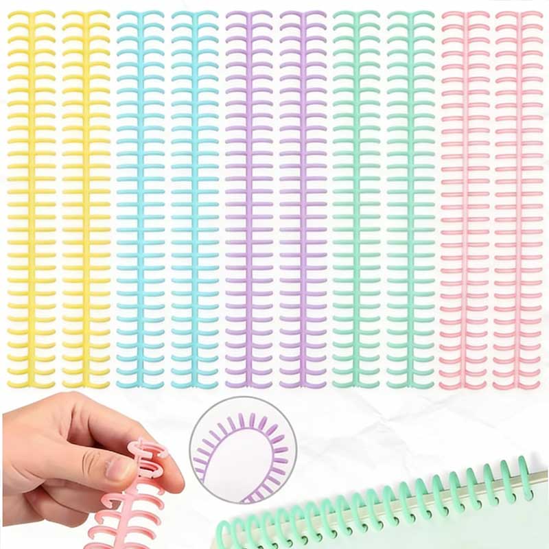 Binding Comb Plastic - แฟ้มพลาสติก A4 แบบ 30 รู สำหรับใส่กระดาษแบบถอดได้