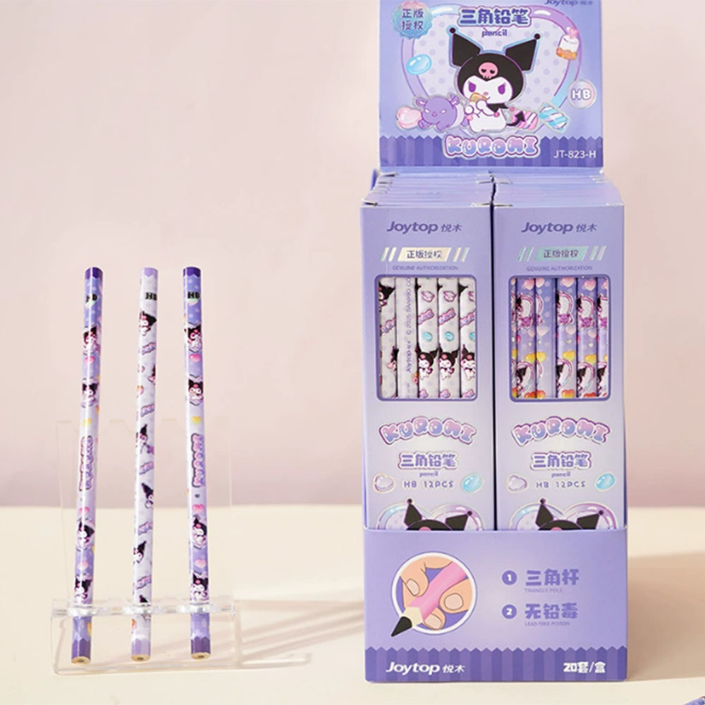 Office Supply Office Stationery Items - ของแท้ซานริโอ คุโรมิ เฮลโล คิตตี้ เอชบีดินสอไม้ 12