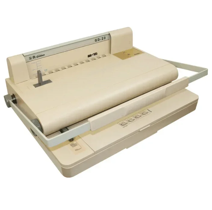 Binding Comb Plastic - เครื่องเจาะ/เข้าเล่มเอกสารไฟฟ้าแบบหลายรู (ความจุ 500 แผ่น) – ใช้ได้กับการเข้าเล่มแบบหวีพลาสติก