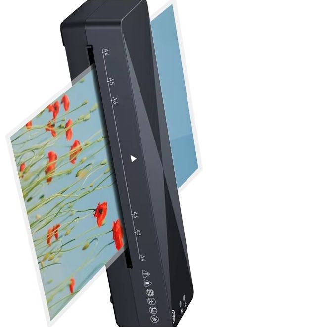 Document Laminator Pouch - เครื่องเคลือบบัตรพลาสติกขนาดเล็ก FNL001 รุ่นมินิ A4 สำหรับงานซีล ปิดผนึก