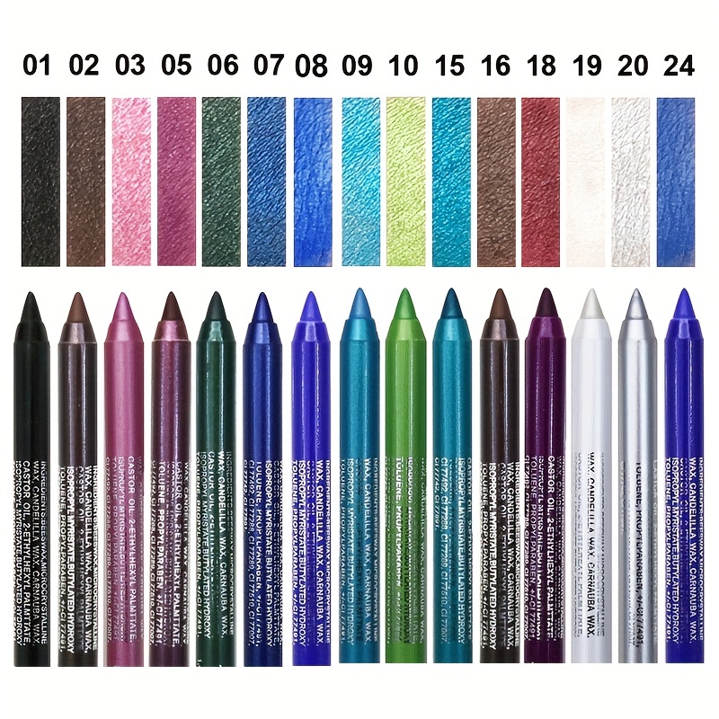 ชุดอายไลเนอร์กันน้ำ 1 ชิ้นพร้อ - Highlighter Set Pastel บทวิจารณ์และราคา