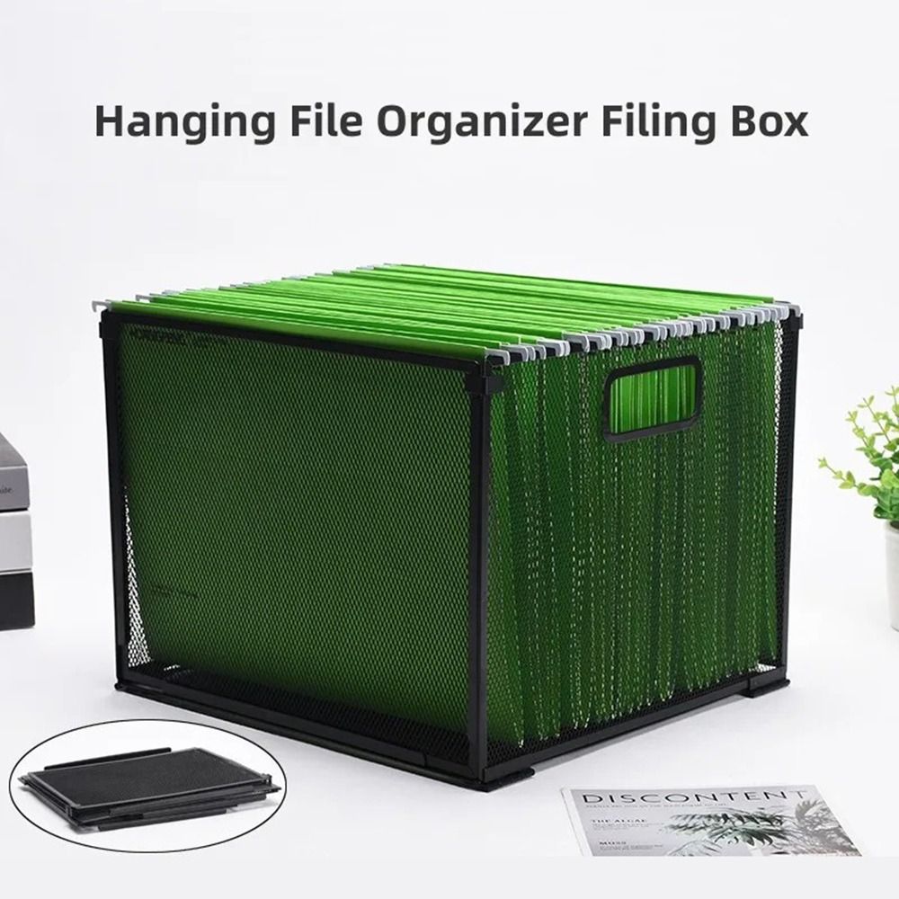 กล่องเก็บเอกสารแบบแขวนโลหะตาข่ - File Folder Hanging บทวิจารณ์และราคา