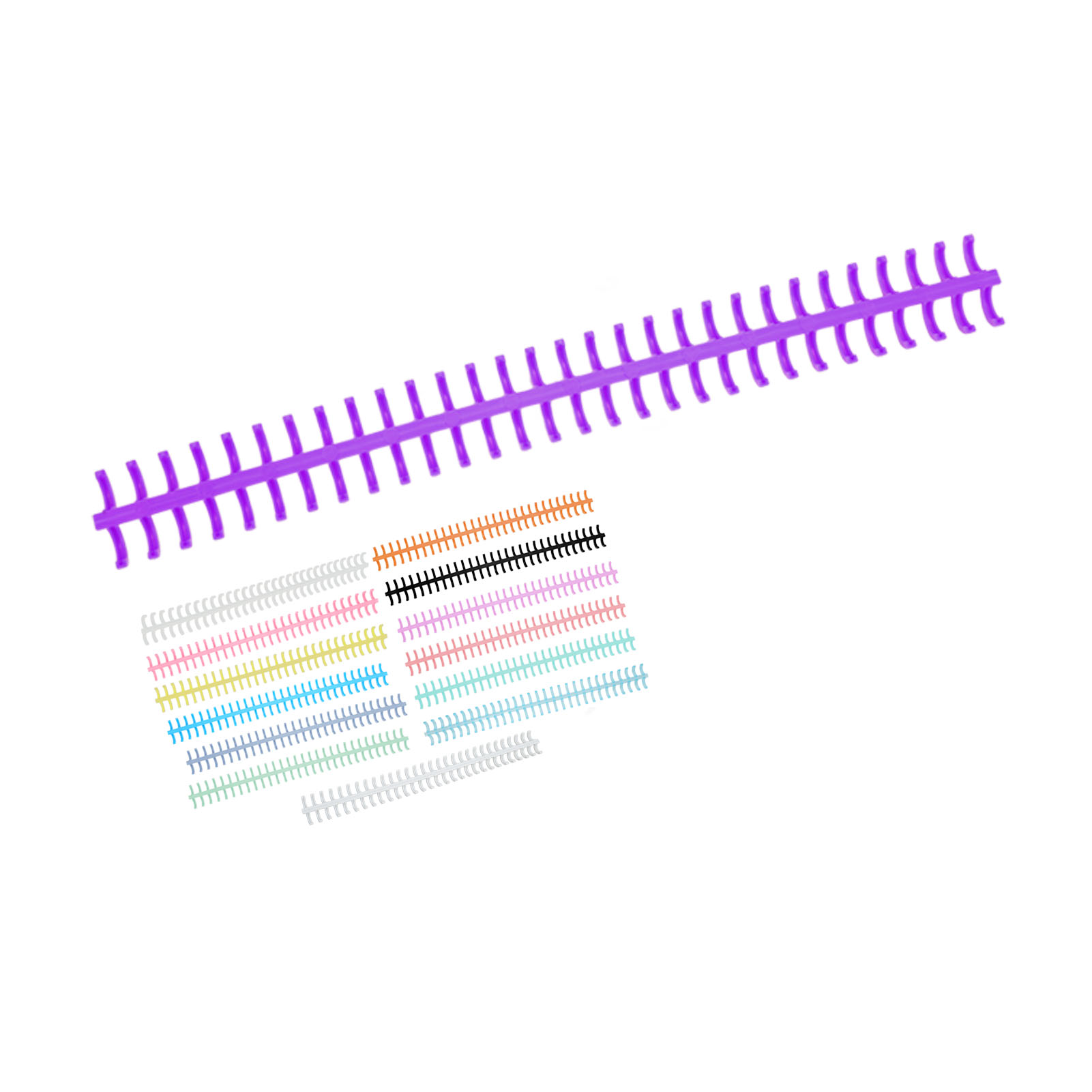 10 ชิ้น หวีเข้าเล่มแบบหลวม 30  - Binding Comb Plastic บทวิจารณ์และราคา