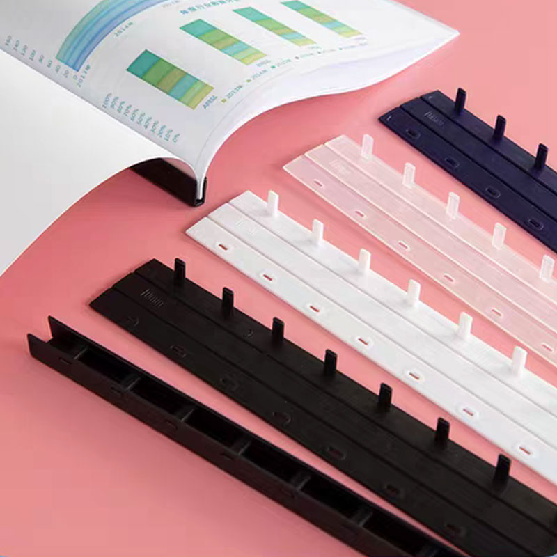 แถบพลาสติก PVC สำหรับเข้าเล่มแ - Binding Comb Plastic บทวิจารณ์และราคา