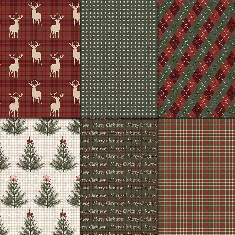 1 ชุด Vintage Merry Christmas  - Graph Paper Pad บทวิจารณ์และราคา