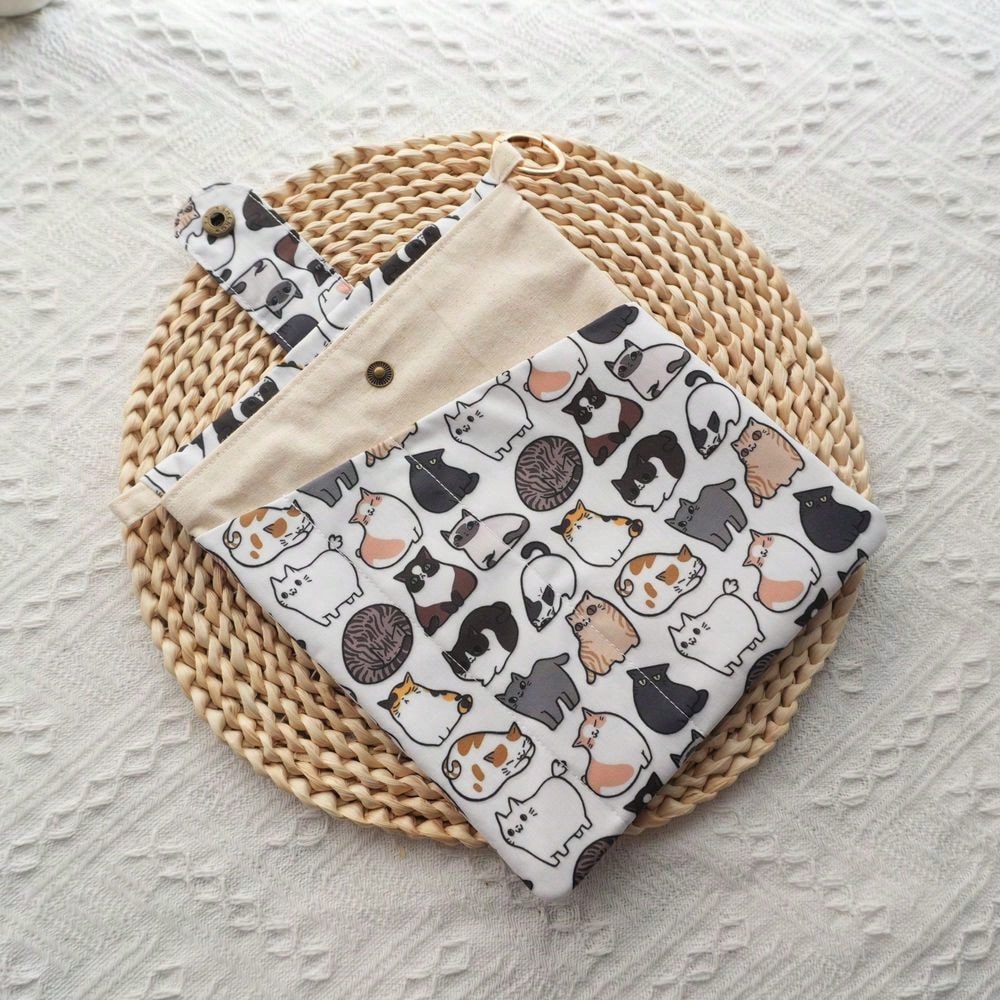 1PC Mellow Cat ผ้าใบกระเป๋าหนั - Ideal Stationery & Office Supply บทวิจารณ์และราคา