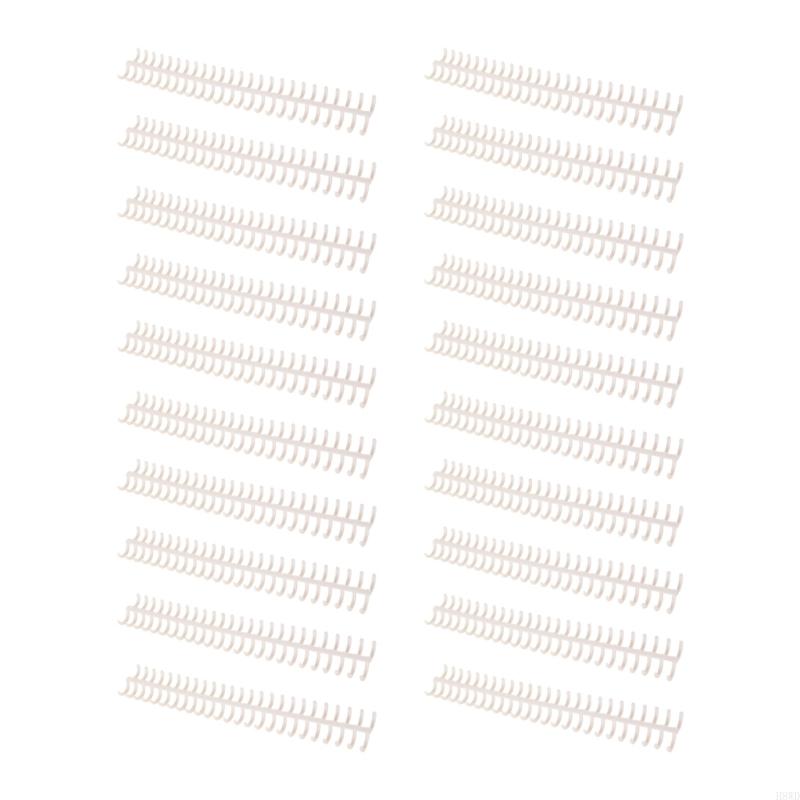 พลาสติกผูกแหวนหวี 30 รู 12 มม. - Binding Comb Plastic บทวิจารณ์และราคา