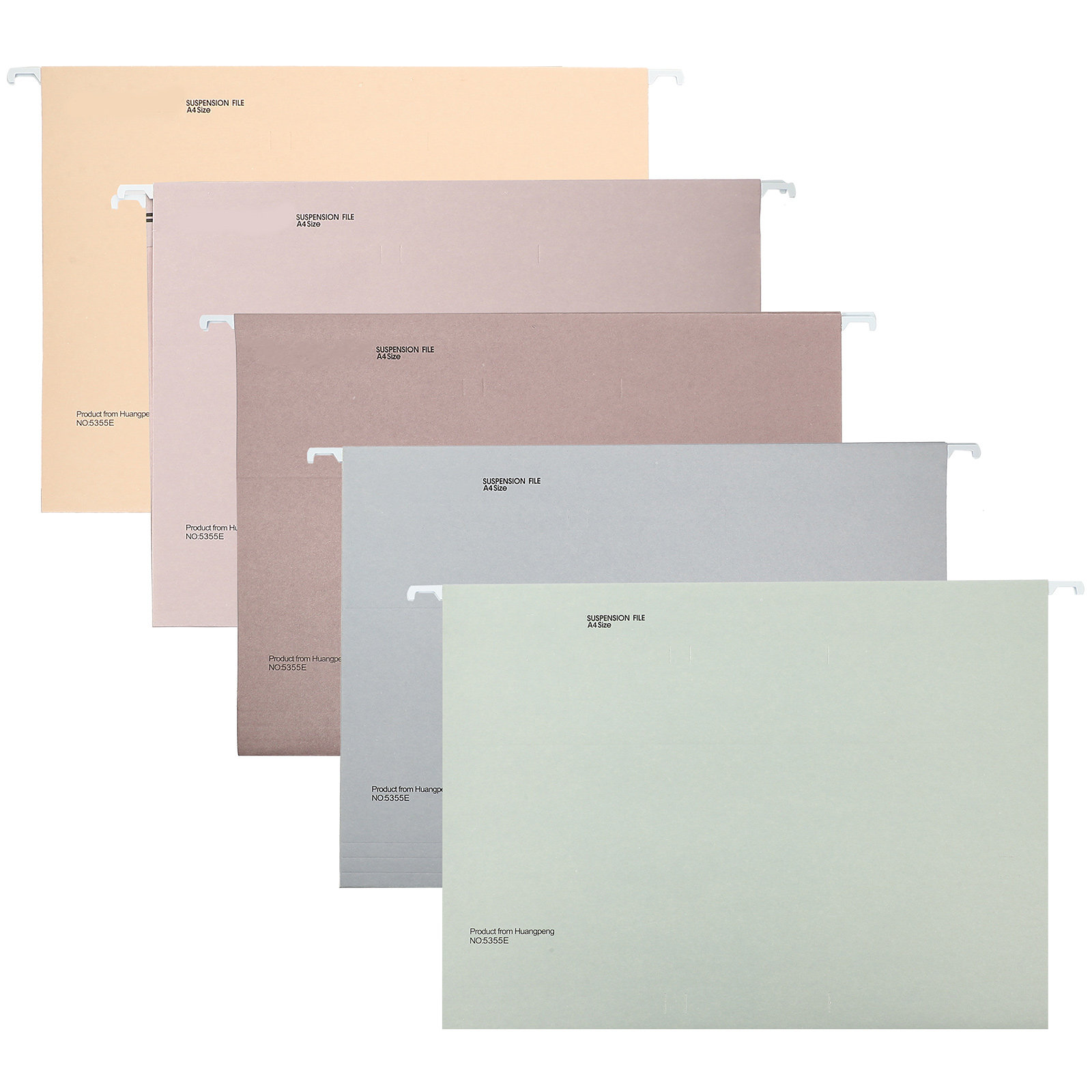 5 ชิ้น แฟ้มแขวนแบบพกพา แฟ้มเอก - File Folder Hanging บทวิจารณ์และราคา