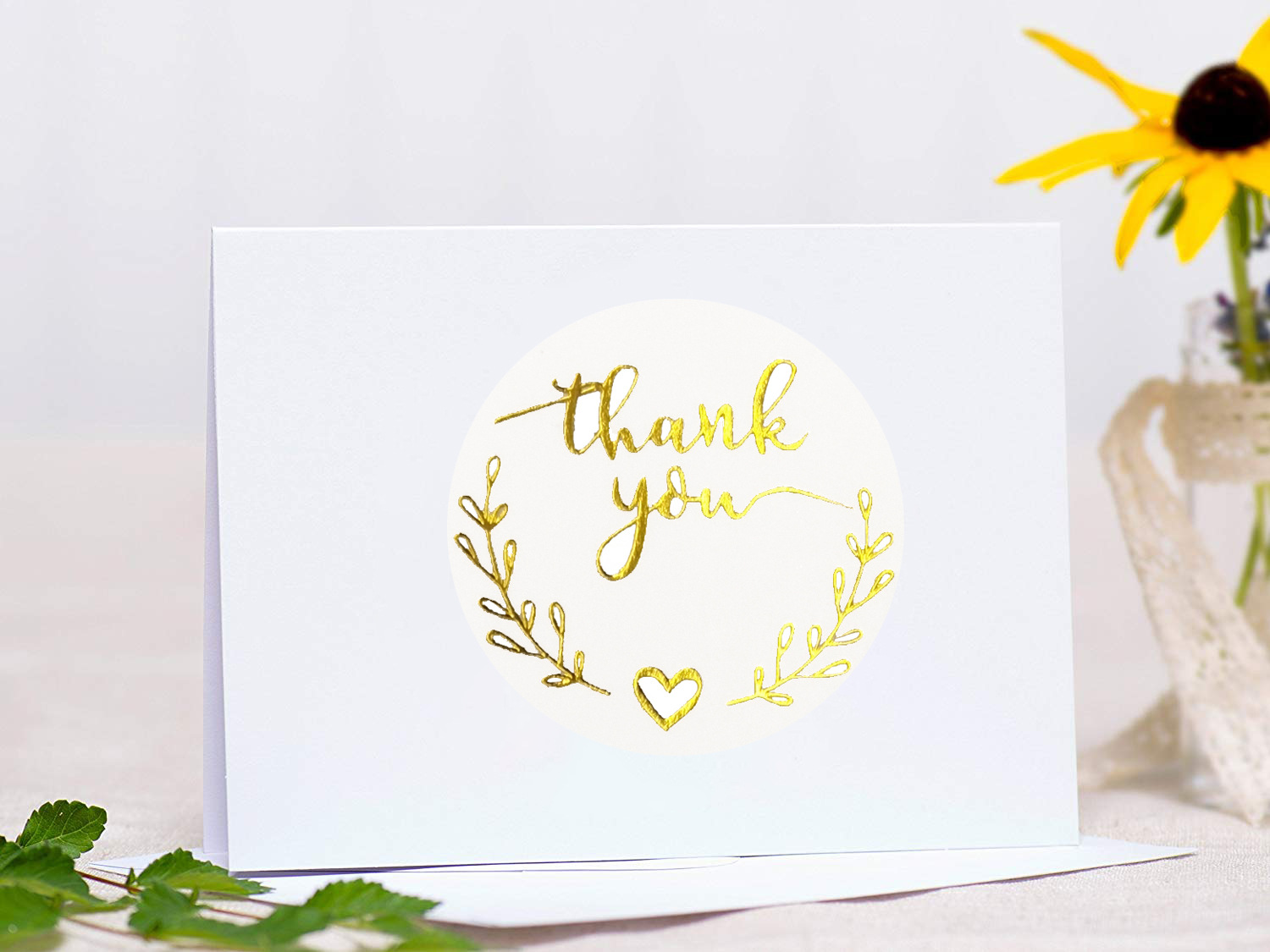 100-500 PCS ทองสติกเกอร์สําหรั - Stationery Supply Business บทวิจารณ์และราคา