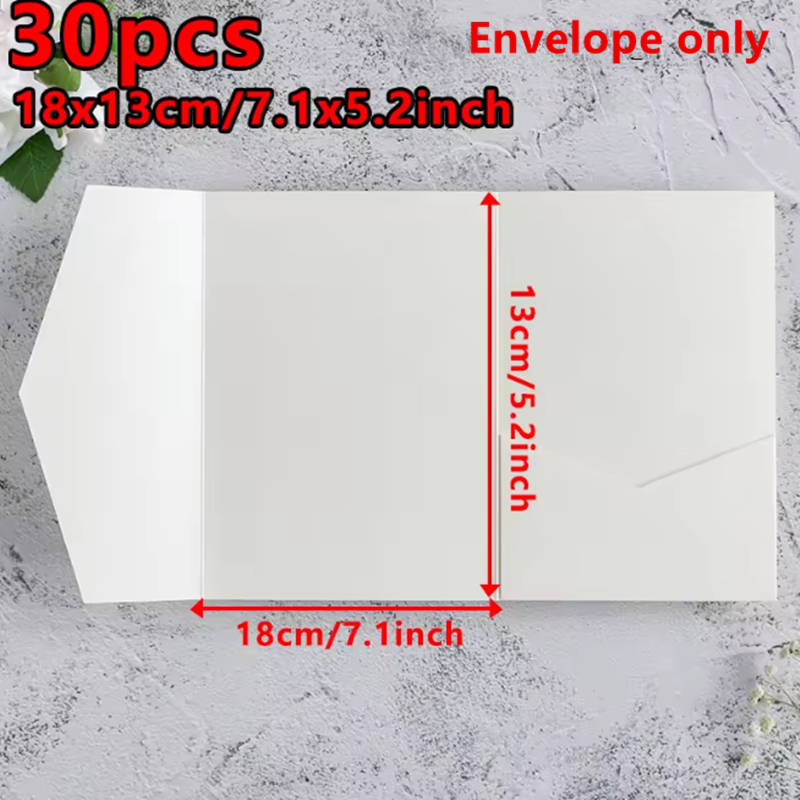 30 ชิ้น 18x13 ซม. ซองจดหมายสีเ - Stationery Supply Business บทวิจารณ์และราคา