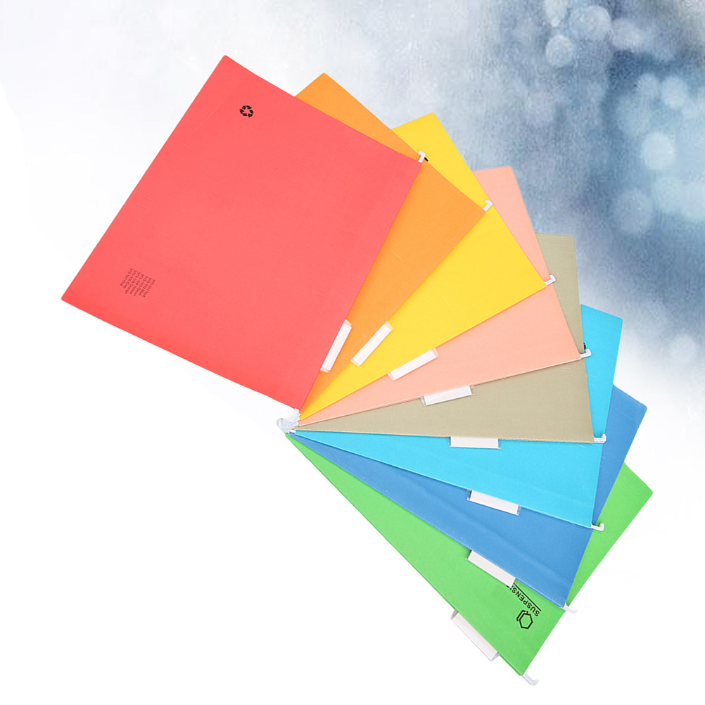 แฟ้มเอกสารแบบแขวนสีสดใส 8 ชิ้น - File Folder Hanging บทวิจารณ์และราคา