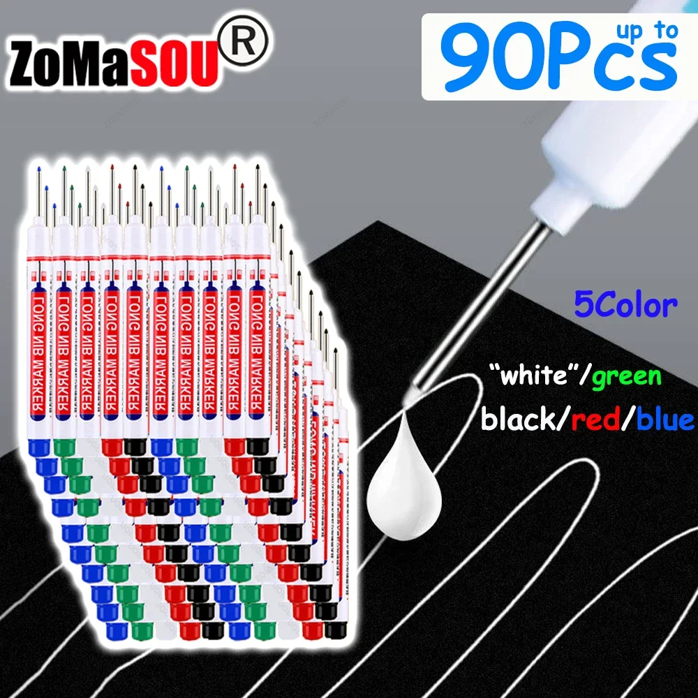 1-90 PCS กันน้ําสีขาวยาวหัวเคร - Highlighter Set Pastel บทวิจารณ์และราคา