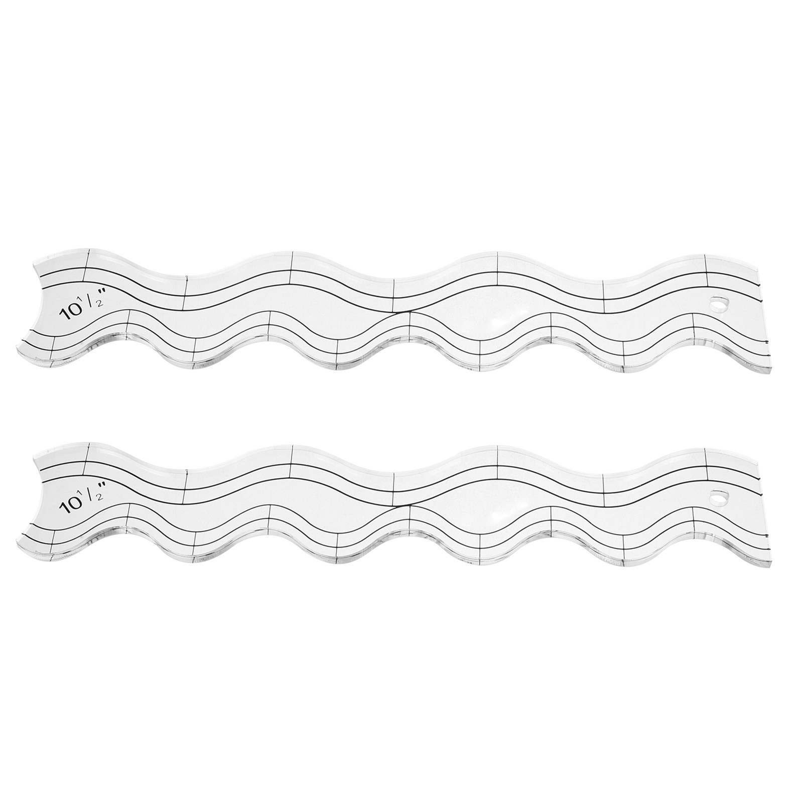 ชุดไม้บรรทัดสำหรับงานควิลท์ 2  - Ruler Set Transparent บทวิจารณ์และราคา