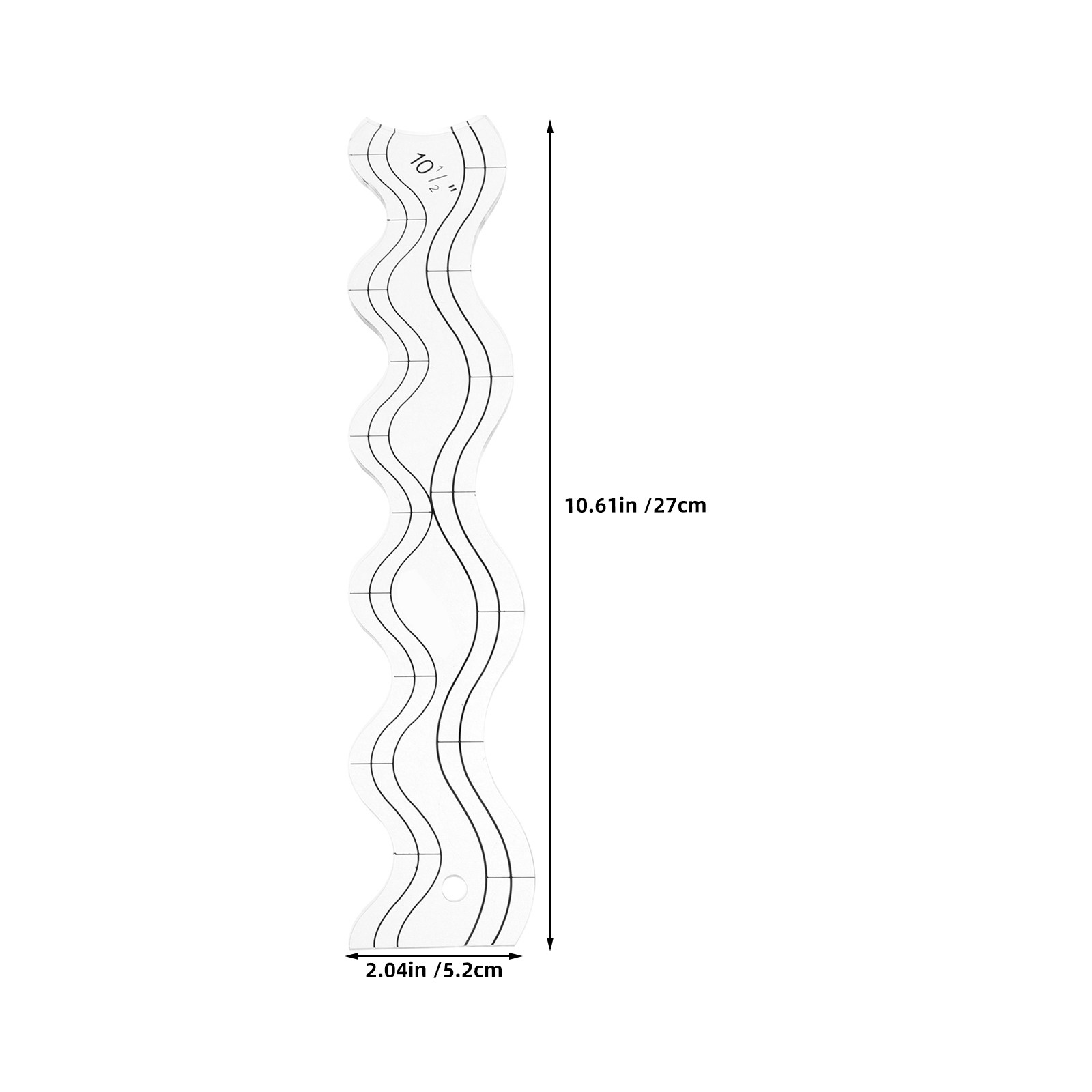 ชุดไม้บรรทัดสำหรับงานควิลท์ 2  - Ruler Set Transparent บทวิจารณ์และราคา