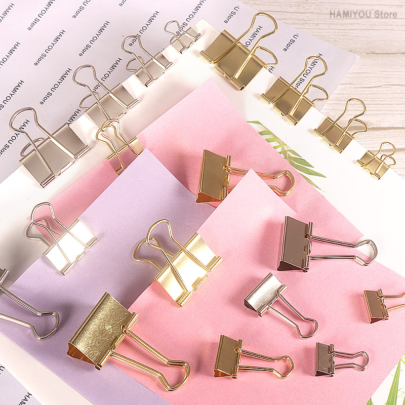 คลิปหนีบกระดาษ อุปกรณ์สำนักงาน - Binder Clip Assorted บทวิจารณ์และราคา