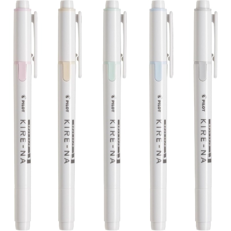 PILOT KIRE-NA ชุดปากกาเน้นข้อค - Highlighter Set Pastel บทวิจารณ์และราคา