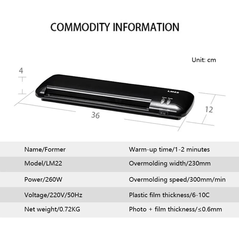 เครื่องเคลือบบัตร A4 คุณภาพเยี - Document Laminator Pouch บทวิจารณ์และราคา