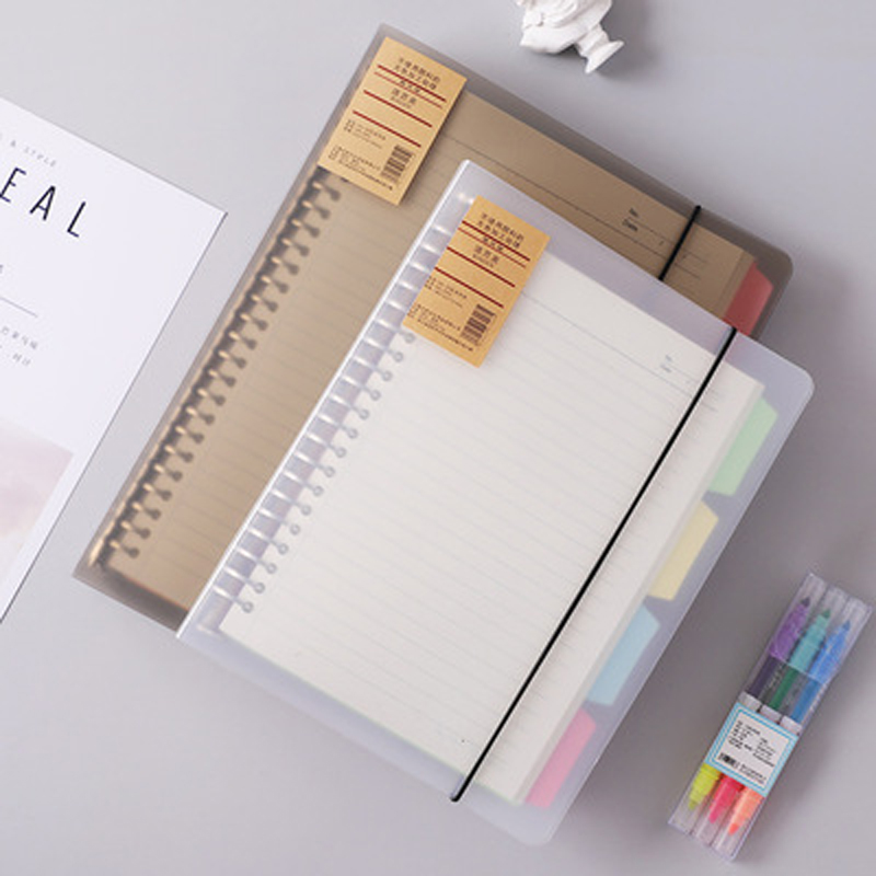 A4/B5/A5 หลวมเติม Binder Noteb - Graph Paper Pad บทวิจารณ์และราคา