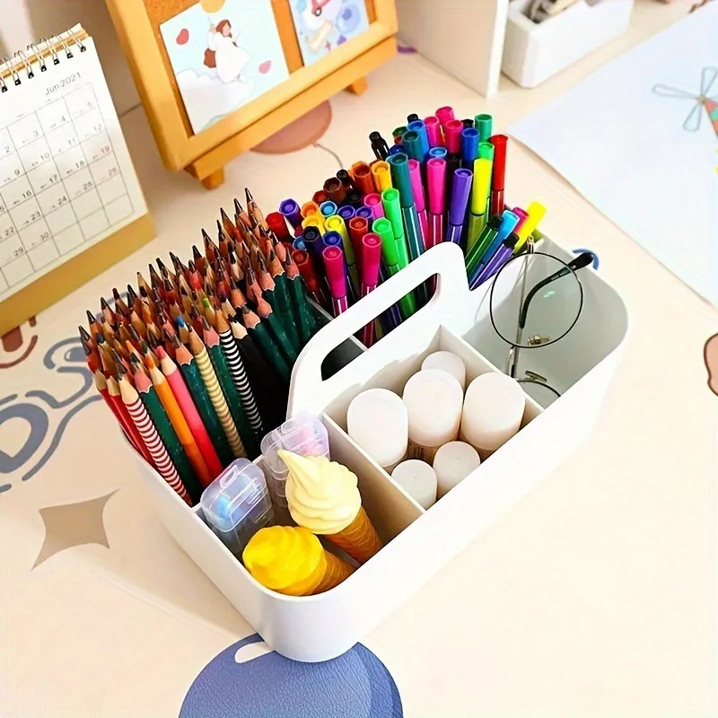 ตะกร้าเก็บของแบบพกพา 5 ช่อง -  - Ideal Stationery & Office Supply บทวิจารณ์และราคา