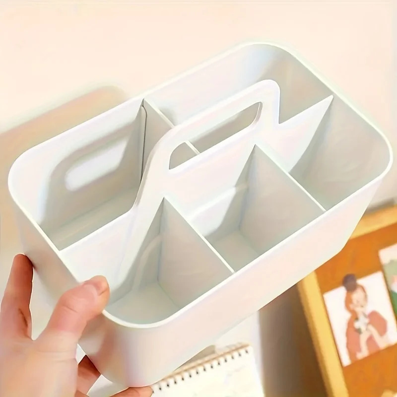 ตะกร้าเก็บของแบบพกพา 5 ช่อง -  - Ideal Stationery & Office Supply บทวิจารณ์และราคา