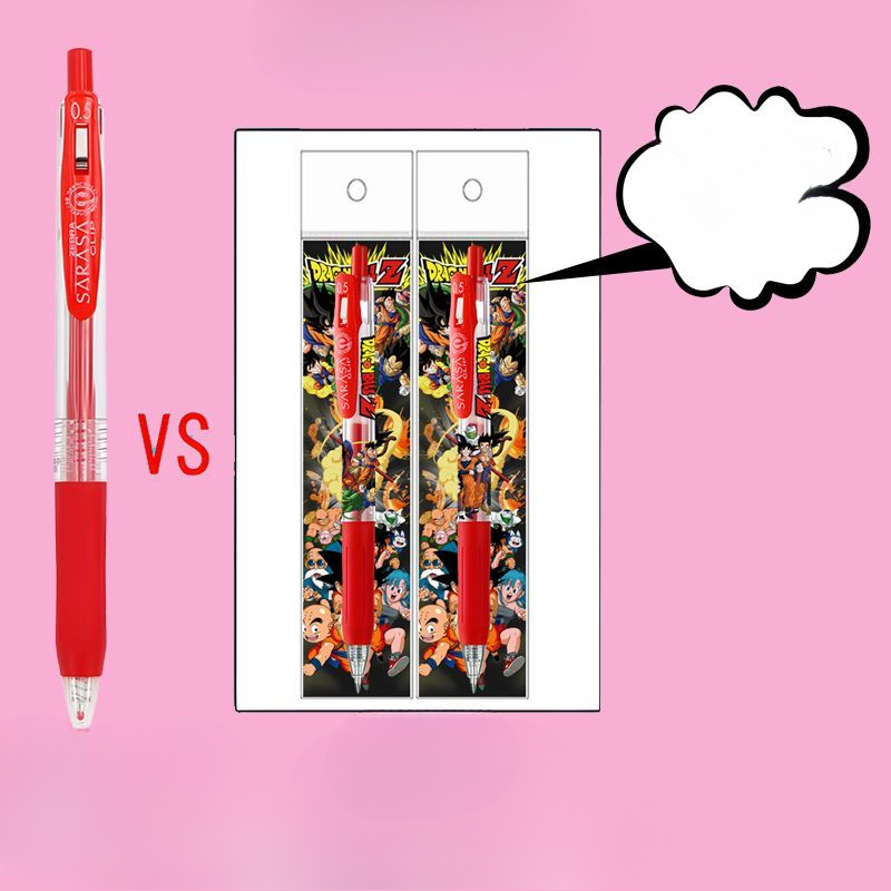 Dragon Ball ปากกาเจลสีแดง Crea - Office Supply Office Stationery Items บทวิจารณ์และราคา