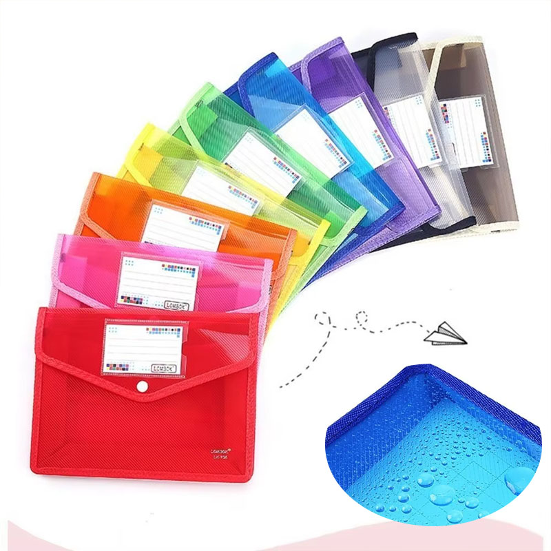 1-10PCS กันน้ำ A4 A5 แฟ้มเอกสา - Stationery Supplier บทวิจารณ์และราคา