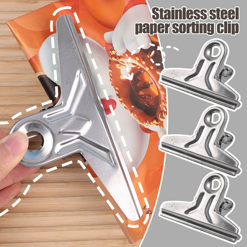คลิปหนีบกระดาษบูลด็อกขนาดใหญ่พ - Binder Clip Assorted บทวิจารณ์และราคา