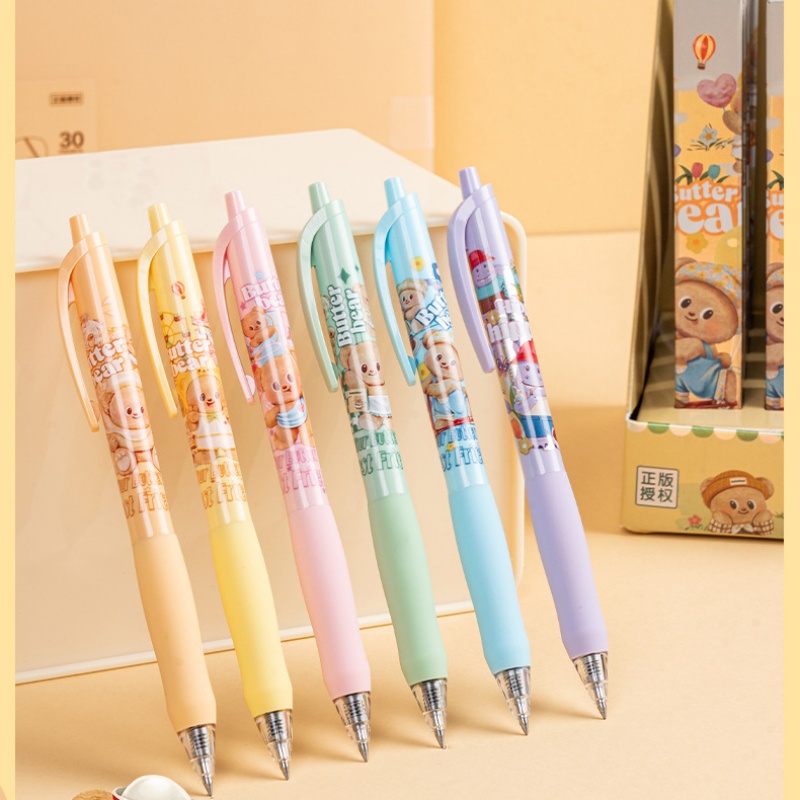 ปากกาลูกลื่นแบบกด 12 ด้าม ยี่ห - Office Supply Office Stationery Items บทวิจารณ์และราคา