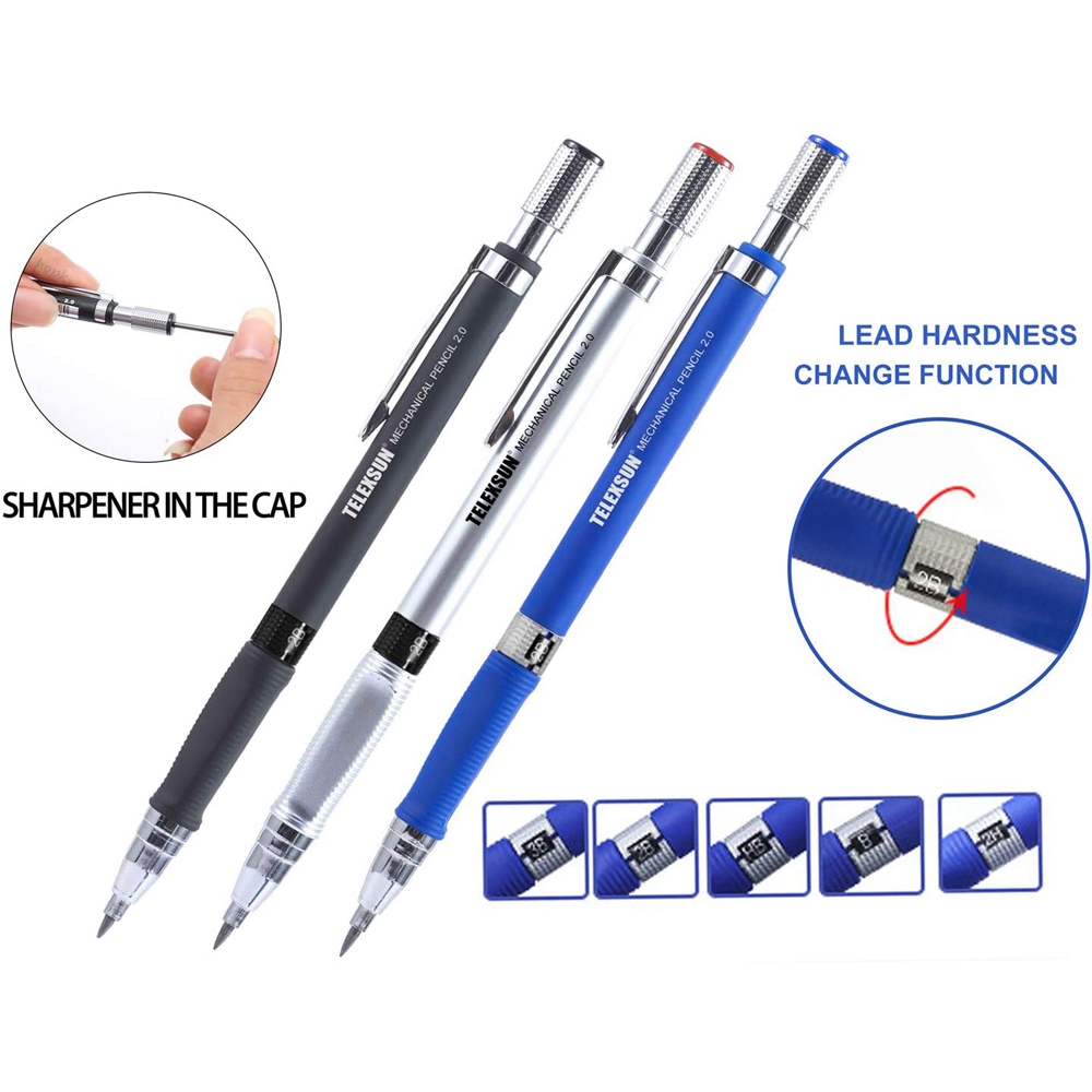 ดินสอกด 2.0 มม. 2B ดินสอเขียนแ - Ideal Stationery & Office Supply บทวิจารณ์และราคา