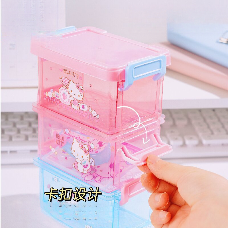 กล่องเก็บของบนโต๊ะทำงานลายเฮลโ - Office Supply Office Stationery Items บทวิจารณ์และราคา