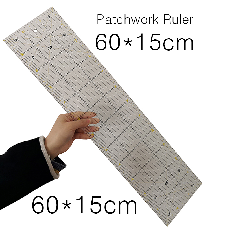1 ชิ้น 60x15x0.3 เซนติเมตรอะคร - Ruler Set Transparent บทวิจารณ์และราคา