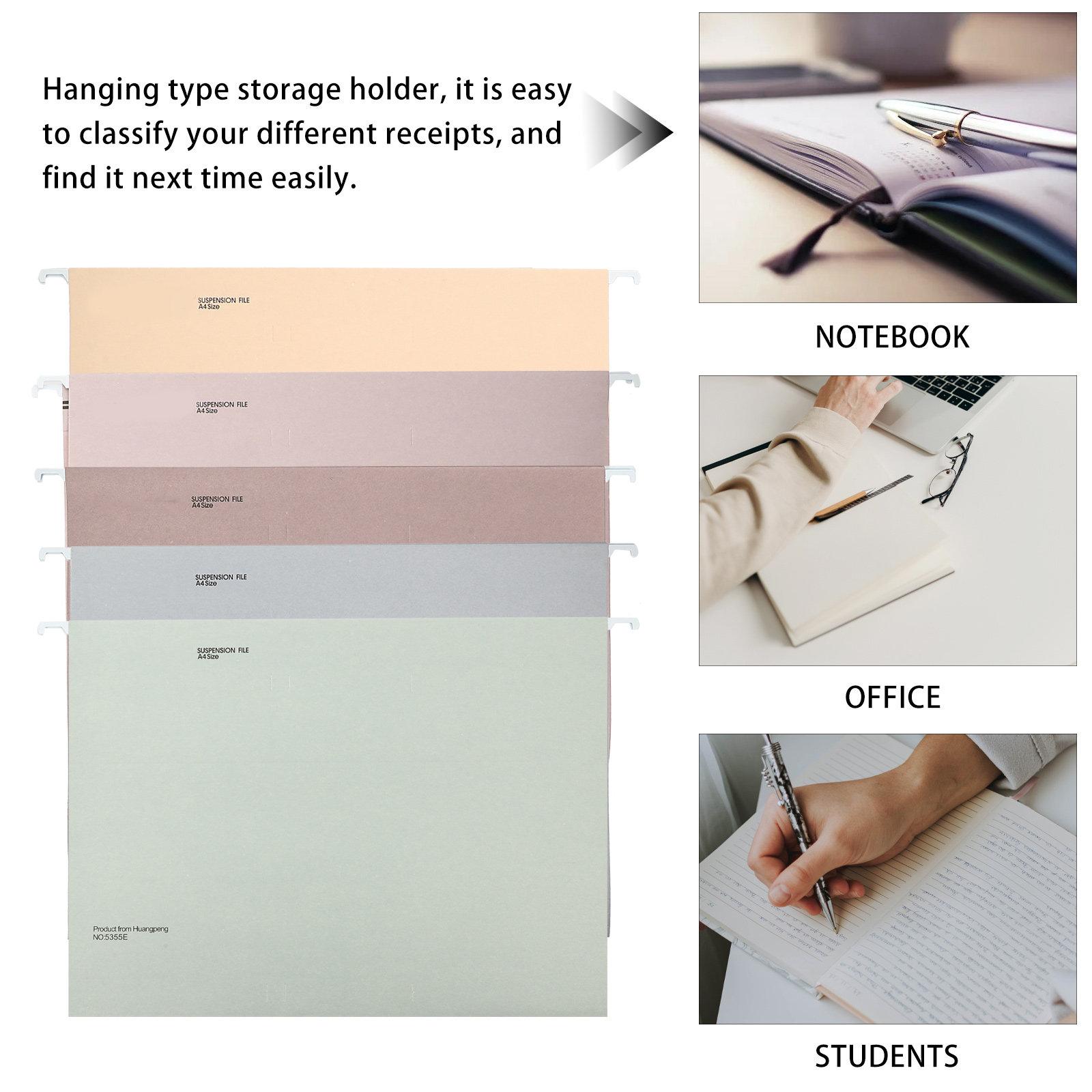 ชุดแฟ้มเอกสารแบบแขวน 5 ชิ้น โค - File Folder Hanging บทวิจารณ์และราคา