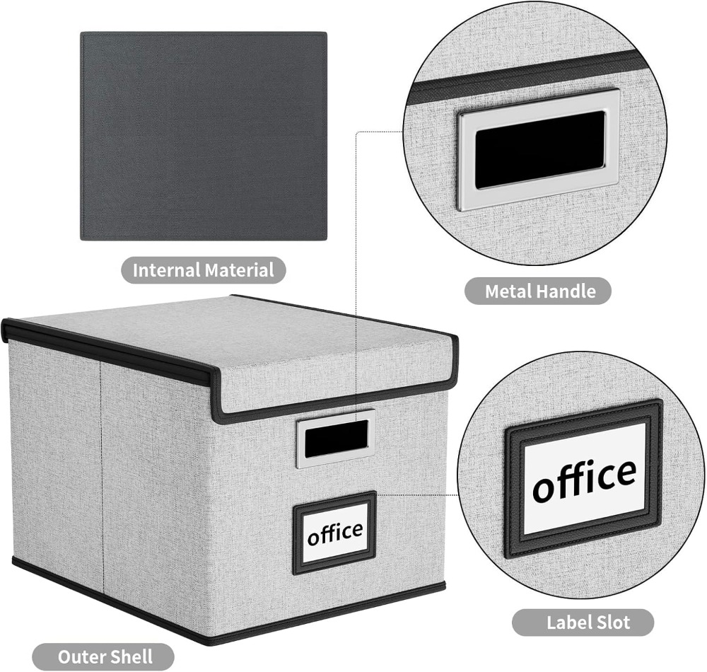 กล่องจัดเก็บเอกสารแบบพับได้พร้ - File Folder Hanging บทวิจารณ์และราคา