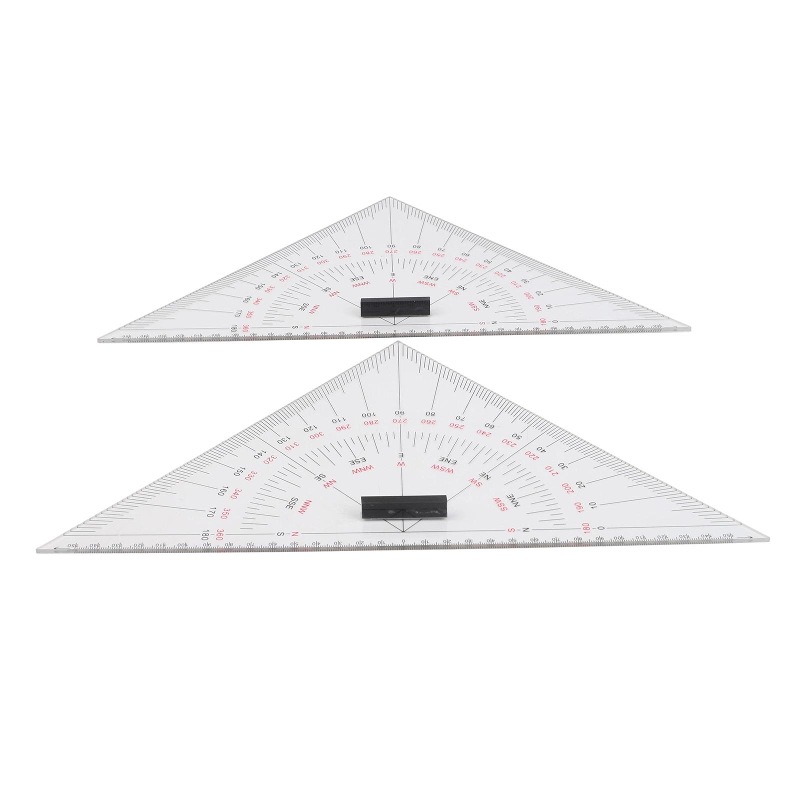 ชุดไม้บรรทัดสามเหลี่ยมโปร่งใสข - Ruler Set Transparent บทวิจารณ์และราคา