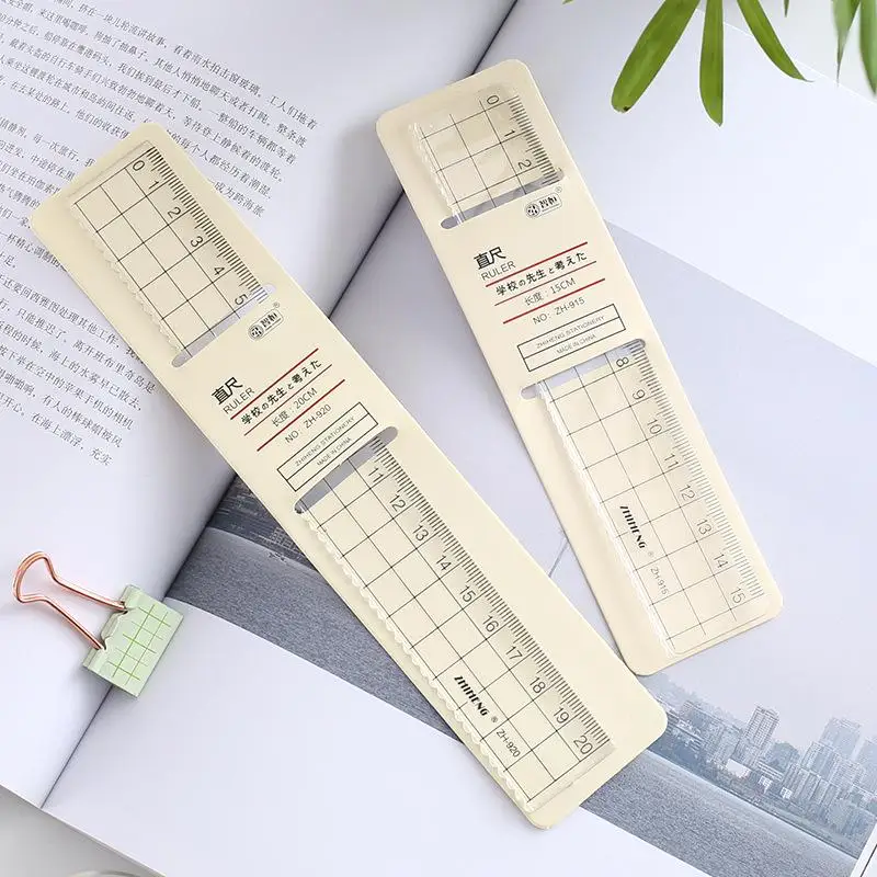 ไม้บรรทัดสี่เหลี่ยมใสขนาด18ซม. - Ruler Set Transparent บทวิจารณ์และราคา
