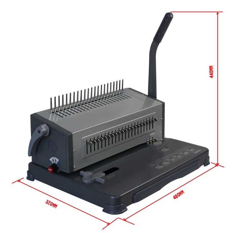 เครื่องเข้าเล่มแบบหวีพลาสติกสำ - Binding Comb Plastic บทวิจารณ์และราคา