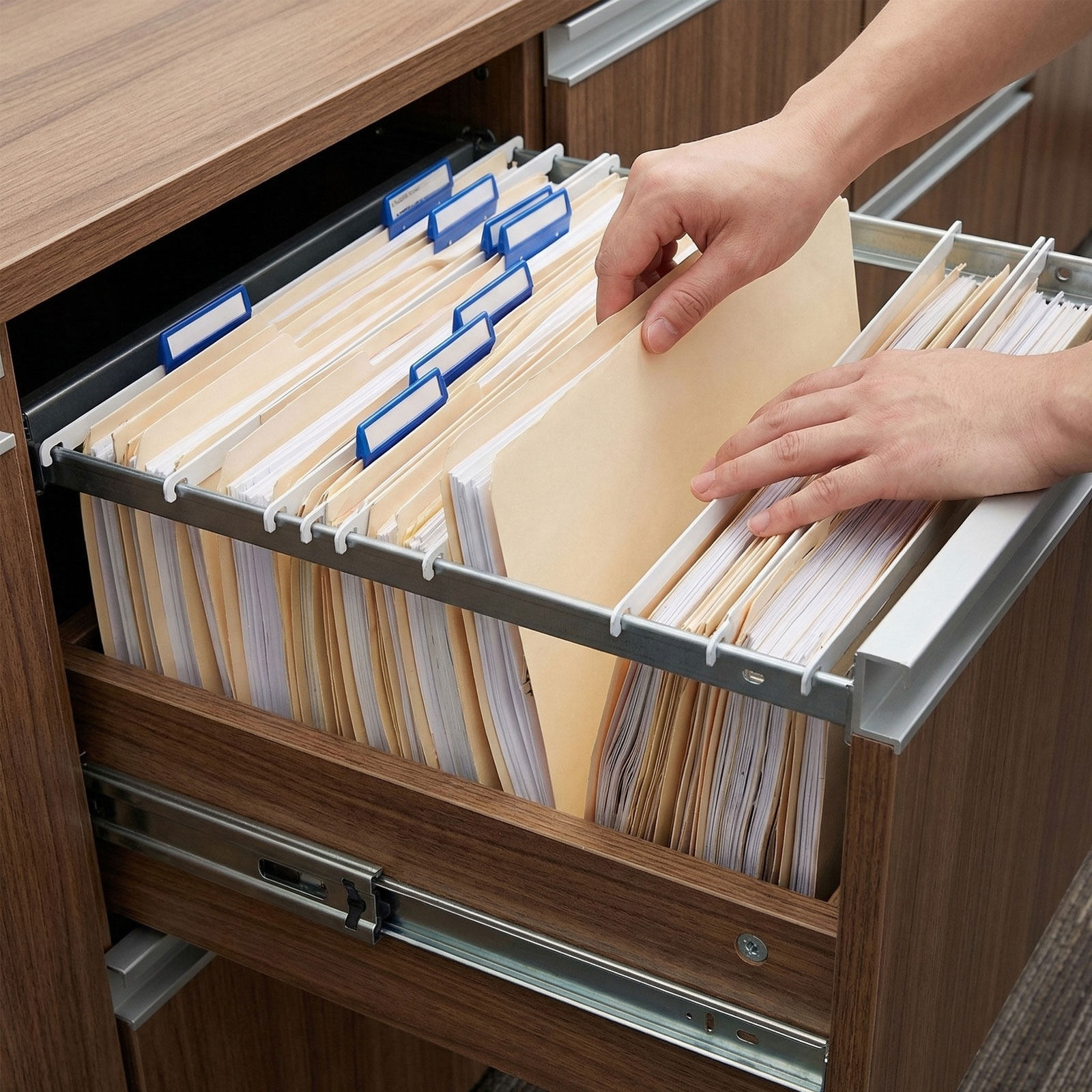 รางจัดเก็บเอกสารโลหะคุณภาพสูง  - File Folder Hanging บทวิจารณ์และราคา